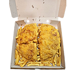 Full Pizza In Batter Supper 