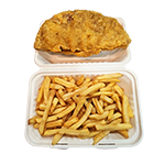 Single Half Pizza In Batter 